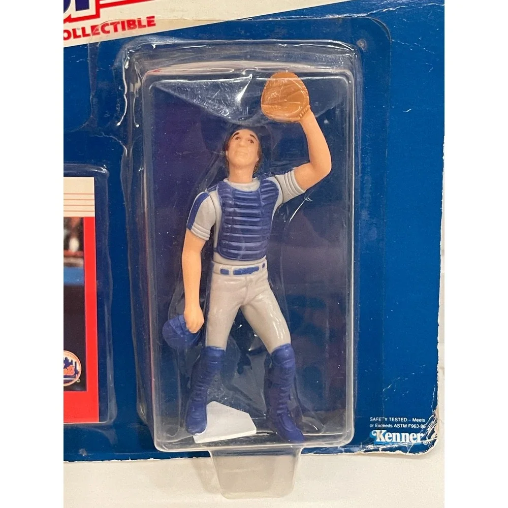 Vintage Gary Carter Starting Lineup Figure Card NY Mets MLB 1988 Sealed